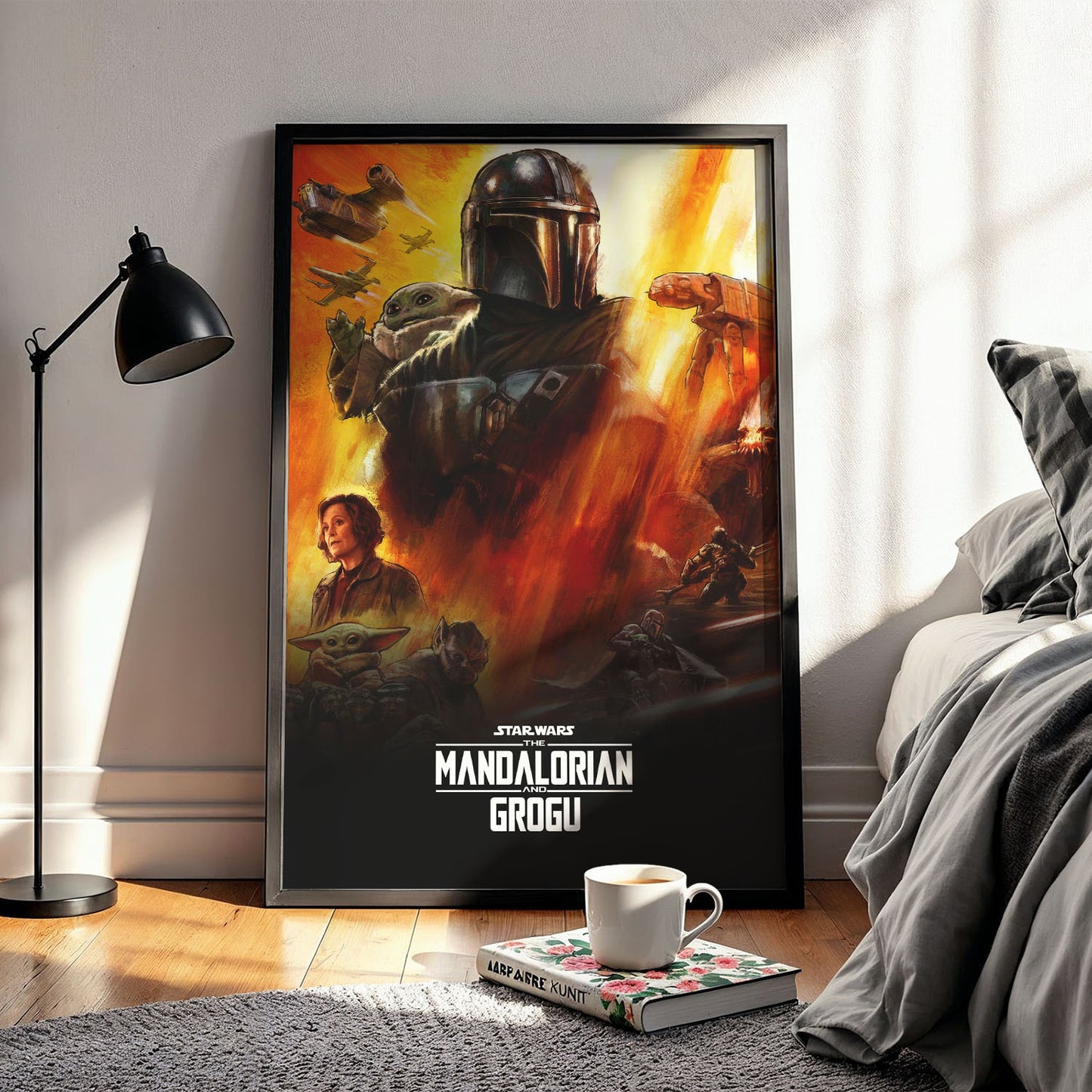 Flex Designs Poster Star Wars The Mandalorian and Grogu 5 x 7" Home Goods - Movie 2026 Movie Poster