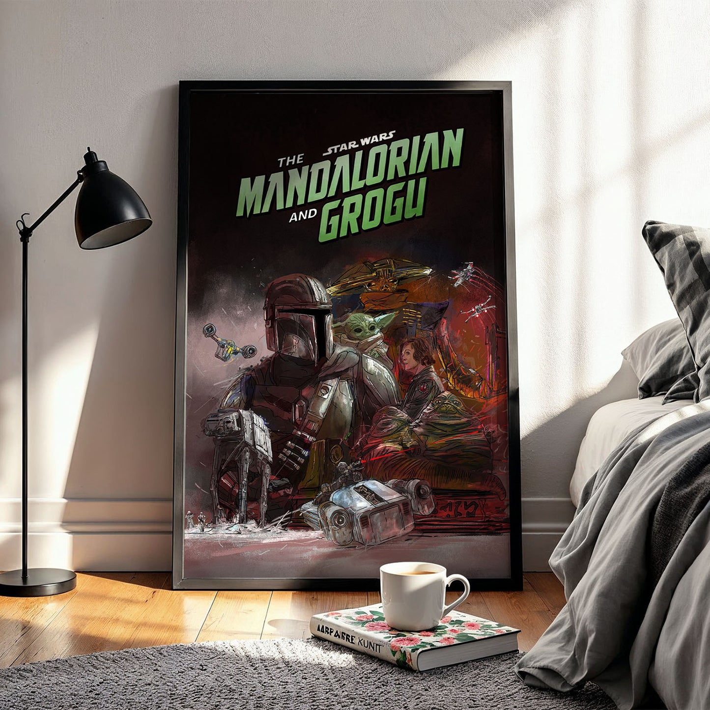 Flex Designs Poster Star Wars The Mandalorian and Grogu Key Theatrical 5 x 7" Home Goods - Movie 2026 Movie Poster