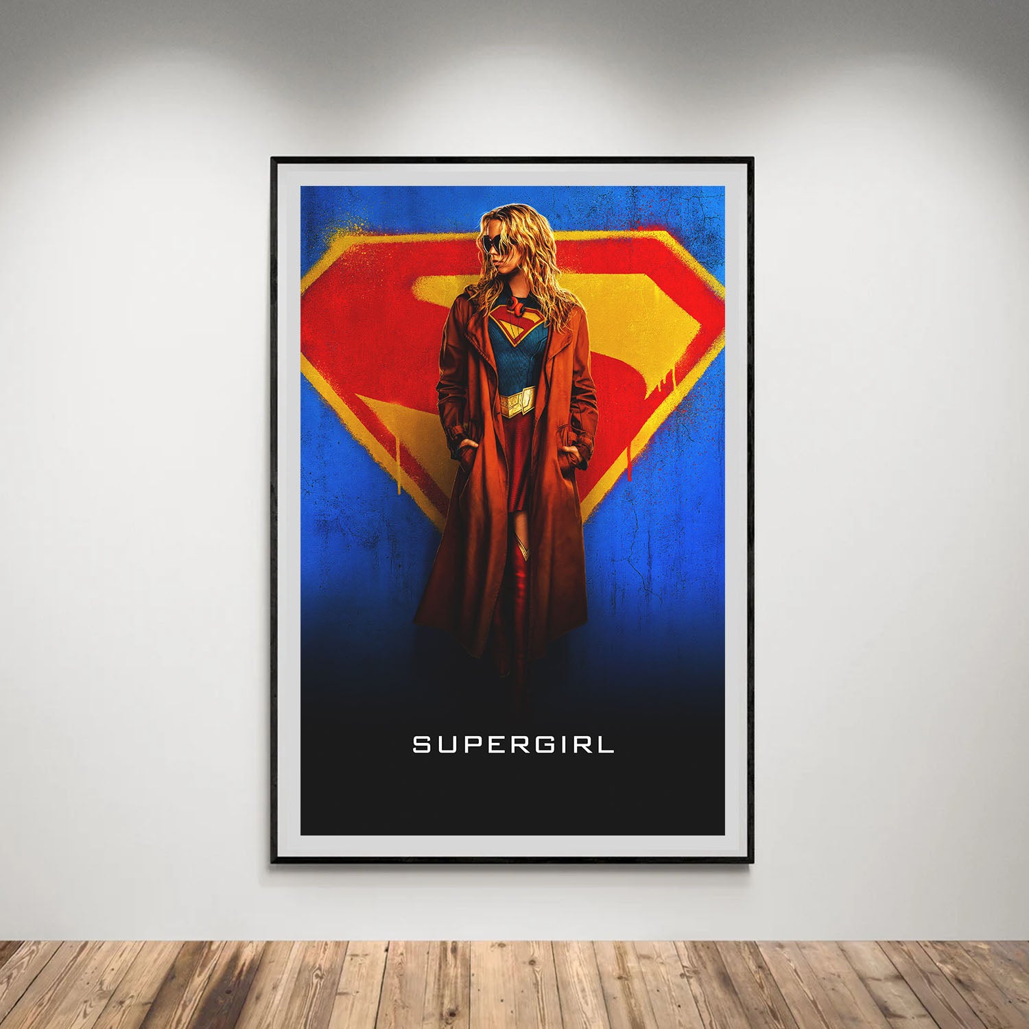 Flex Designs Poster Supergirl Cinematic 8 x 10" Home Goods - Movie 2026 Movie Poster