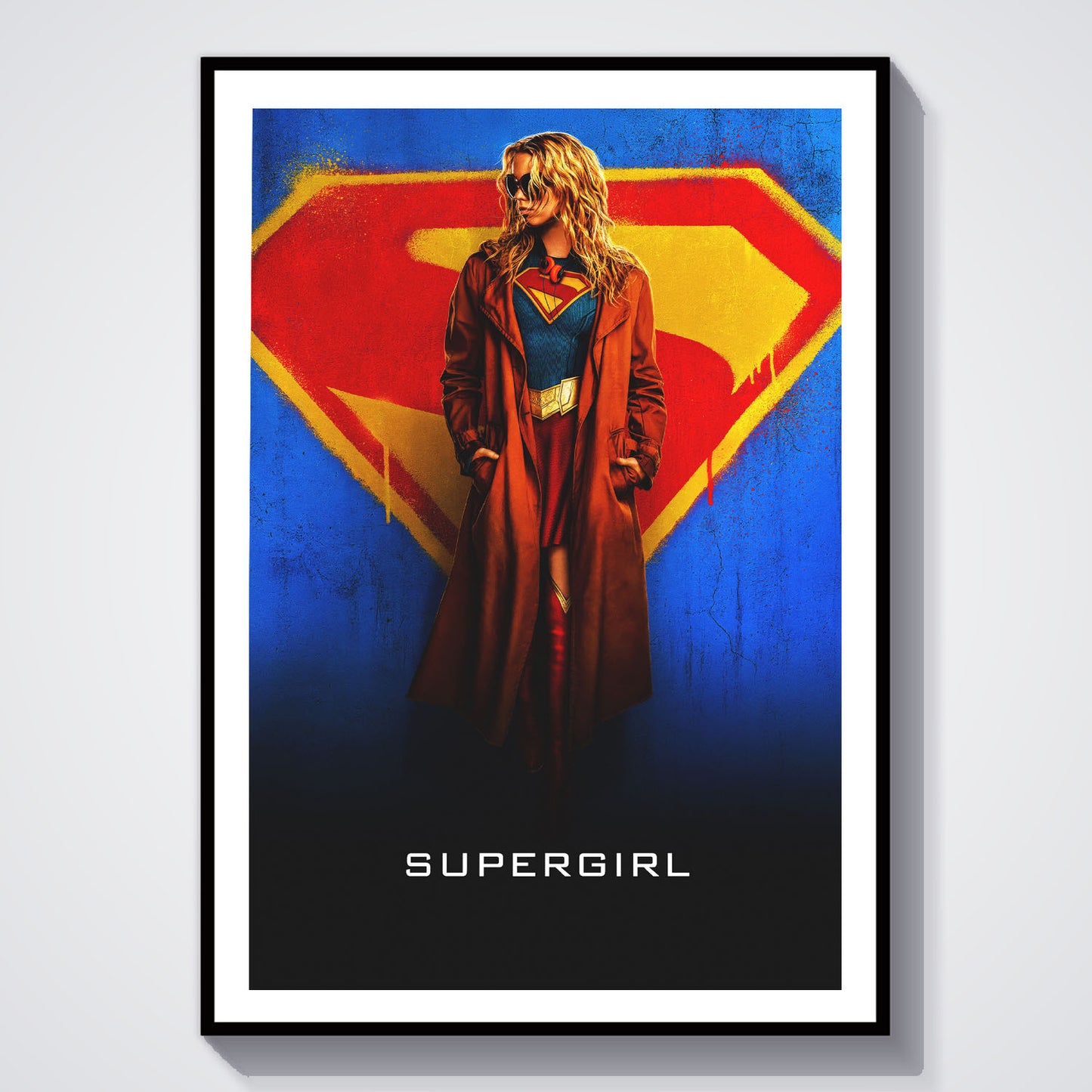Flex Designs Poster Supergirl Cinematic 8 x 10" Home Goods - Movie 2026 Movie Poster