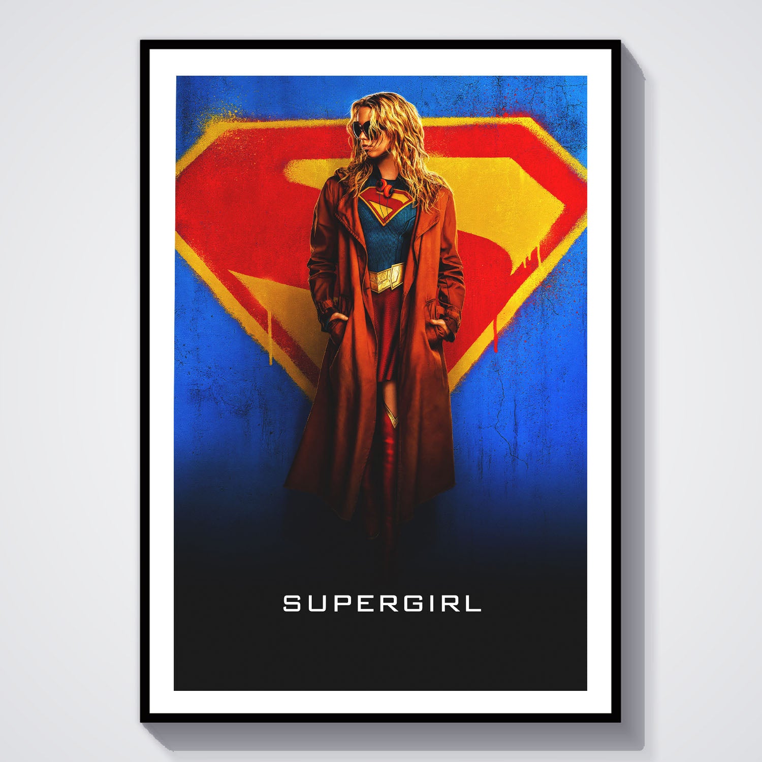 Flex Designs Poster Supergirl Cinematic 8 x 10" Home Goods - Movie 2026 Movie Poster