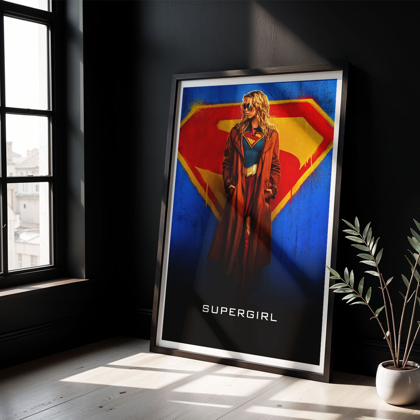 Flex Designs Poster Supergirl Cinematic 8 x 10" Home Goods - Movie 2026 Movie Poster
