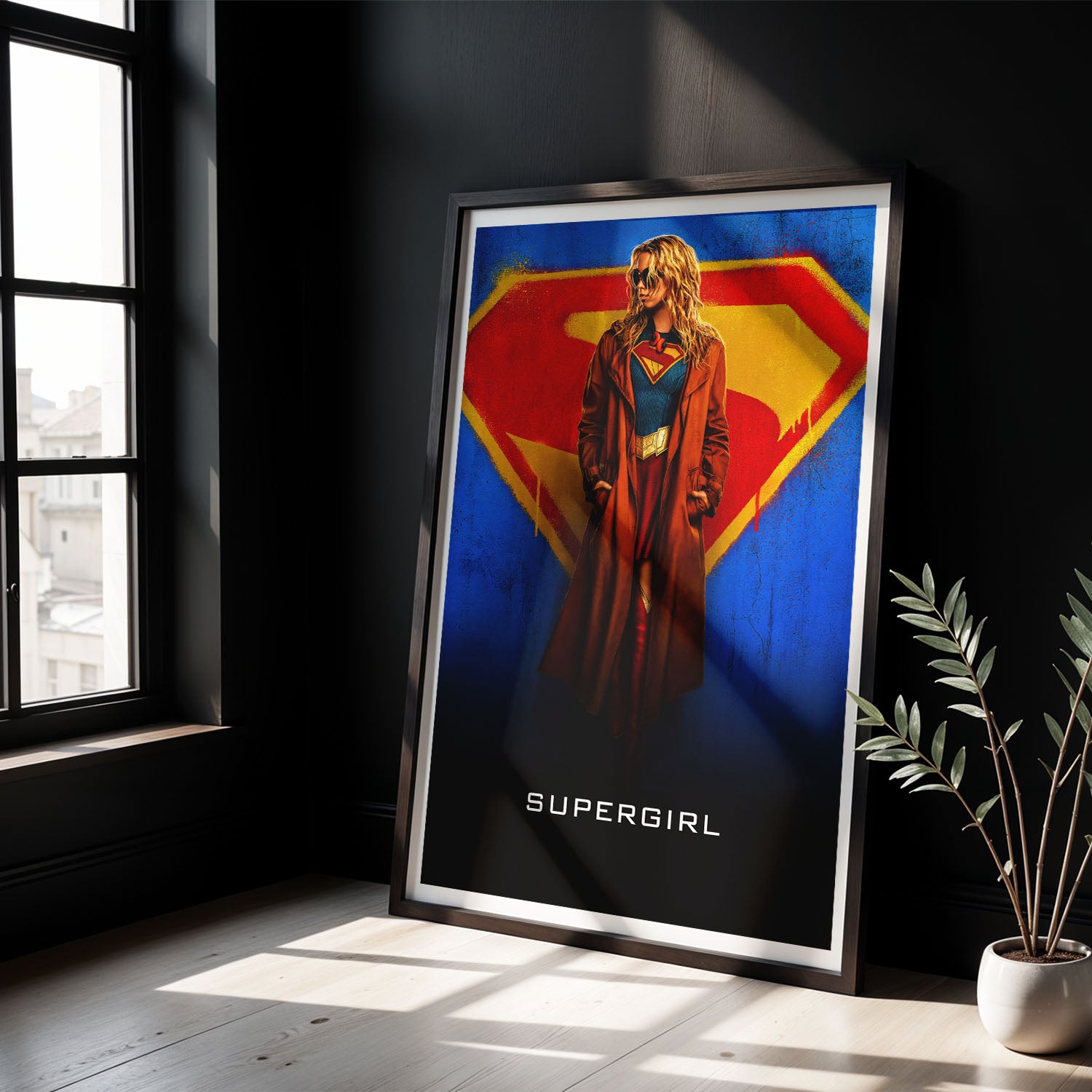 Flex Designs Poster Supergirl Cinematic 8 x 10" Home Goods - Movie 2026 Movie Poster