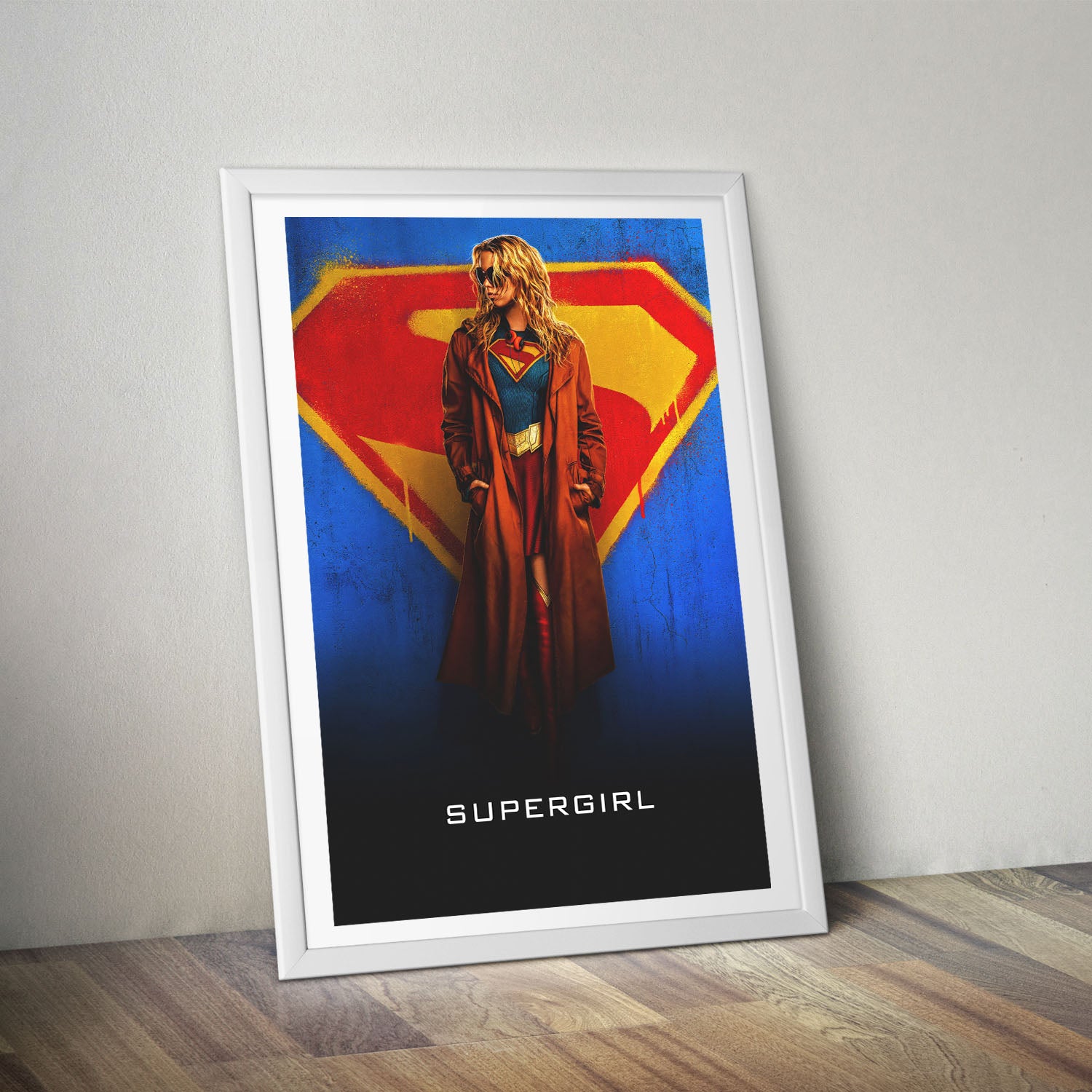 Flex Designs Poster Supergirl Cinematic 8 x 10" Home Goods - Movie 2026 Movie Poster