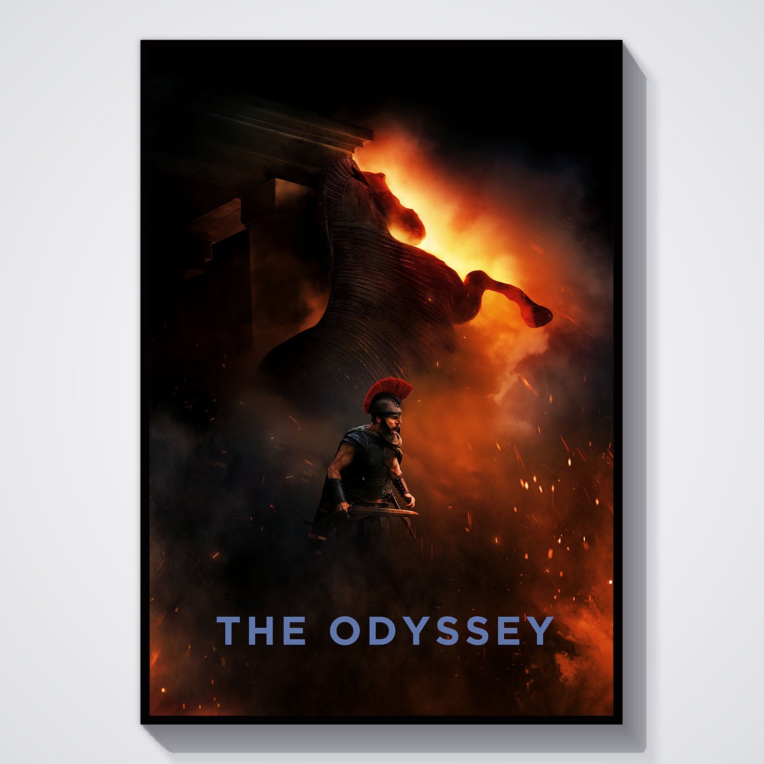 Flex Designs Poster The Odyssey Flames 5 x 7" Home Goods - Movie 2026 Movie Poster