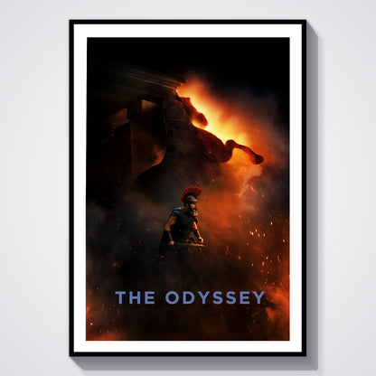 Flex Designs Poster The Odyssey Flames 8 x 10" Home Goods - Movie 2026 Movie Poster