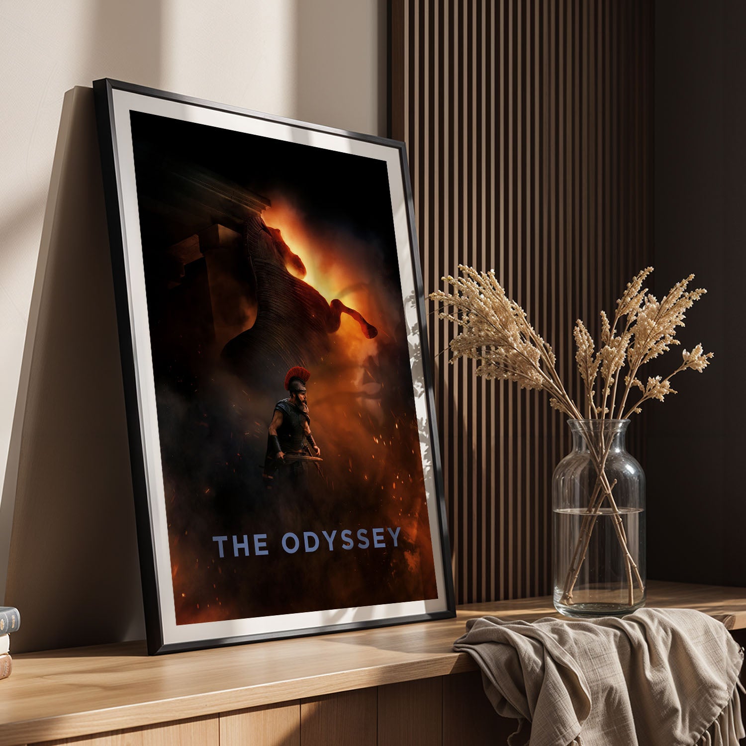 Flex Designs Poster The Odyssey Flames 5 x 7" Home Goods - Movie 2026 Movie Poster