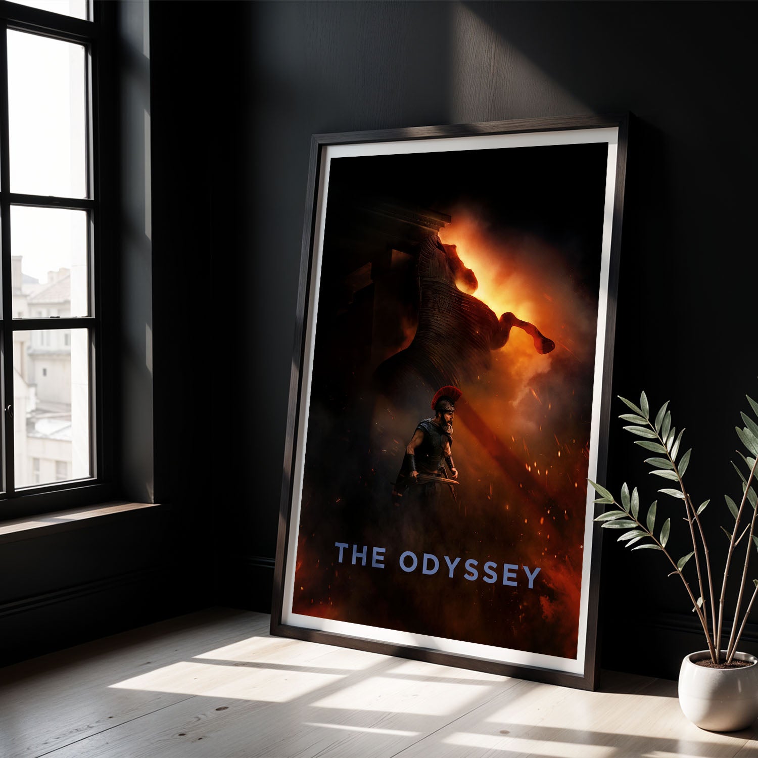 Flex Designs Poster The Odyssey Flames 8 x 10" Home Goods - Movie 2026 Movie Poster