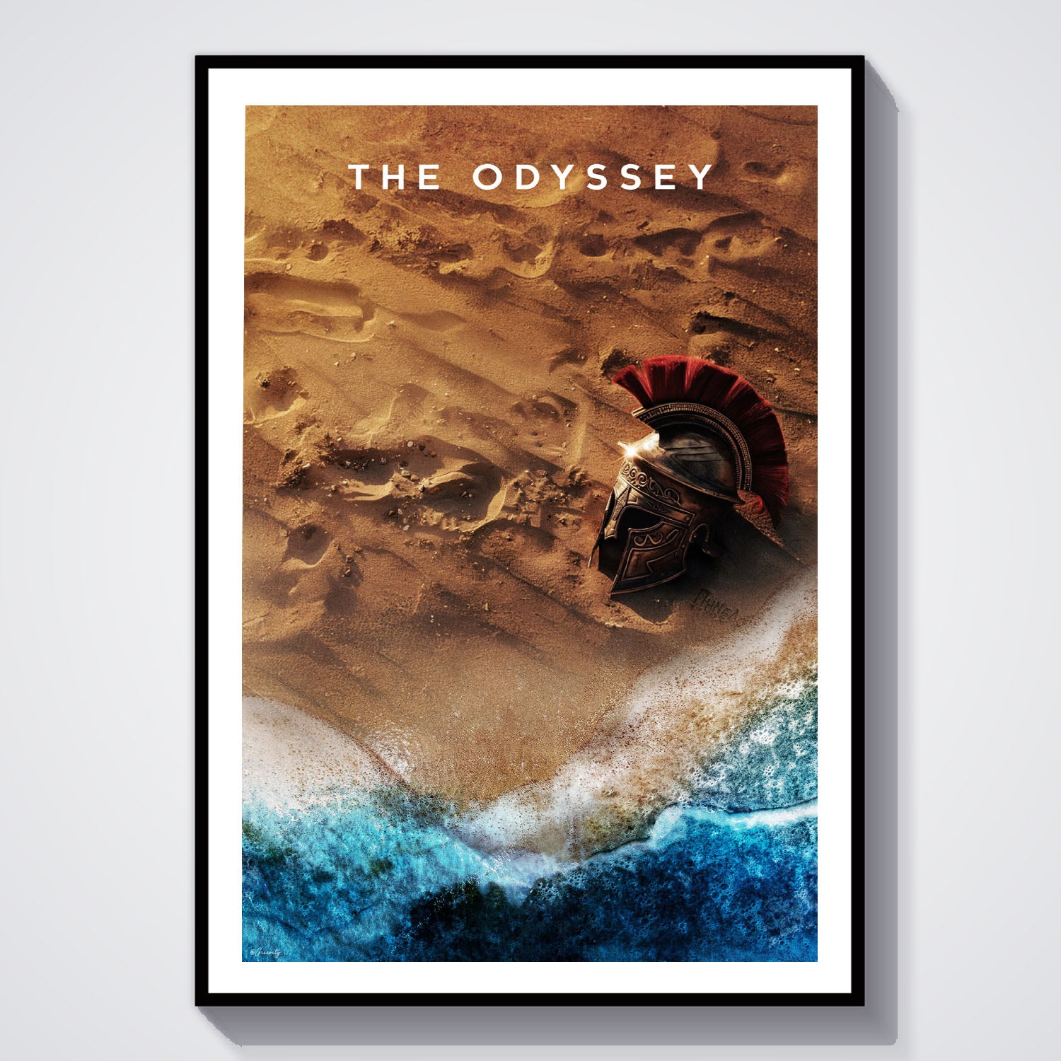 Flex Designs Poster The Odyssey Simplistic 8 x 10" Home Goods - Movie 2026 Movie Poster