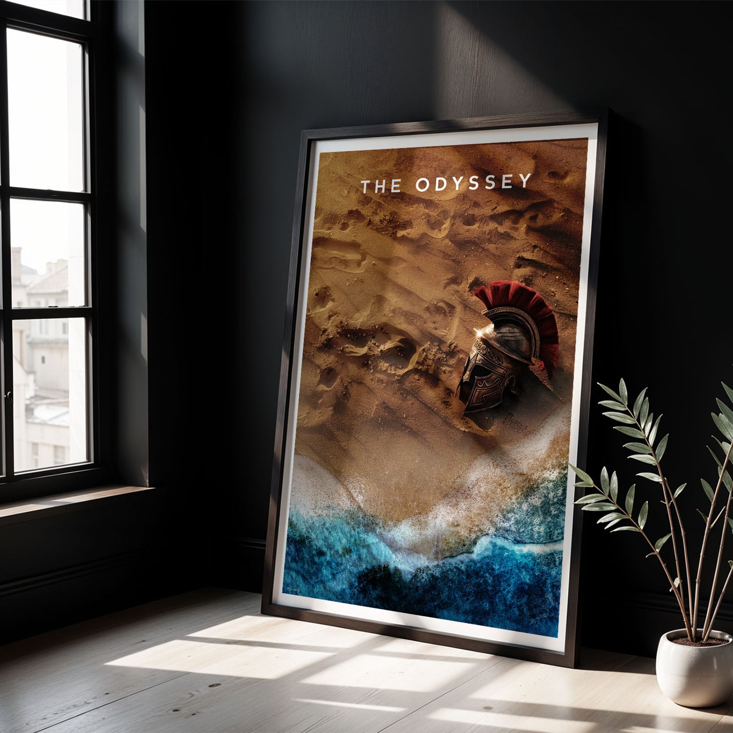 Flex Designs Poster The Odyssey Simplistic 8 x 10" Home Goods - Movie 2026 Movie Poster