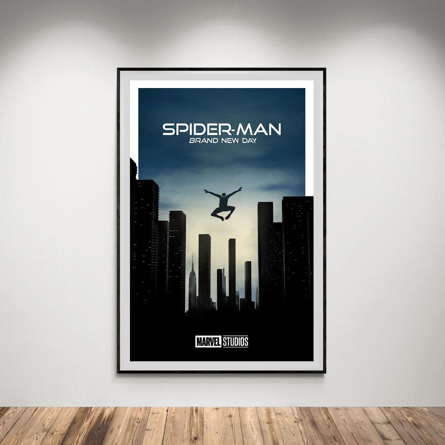 Flex Designs Poster SpiderMan Brand New Day Minimalist 8 x 10" Home Goods - Movie 2026 Movie Poster