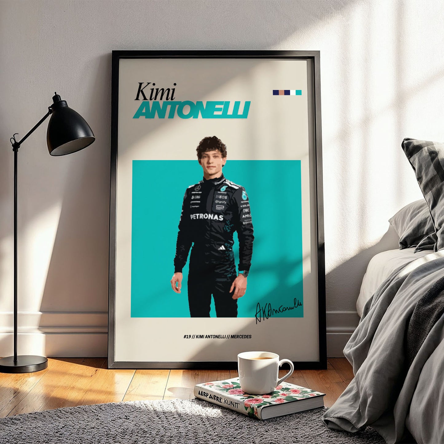 Flex Designs Poster Kimi Antonelli FlexM 5 x 7" Home Goods - Sports  Poster