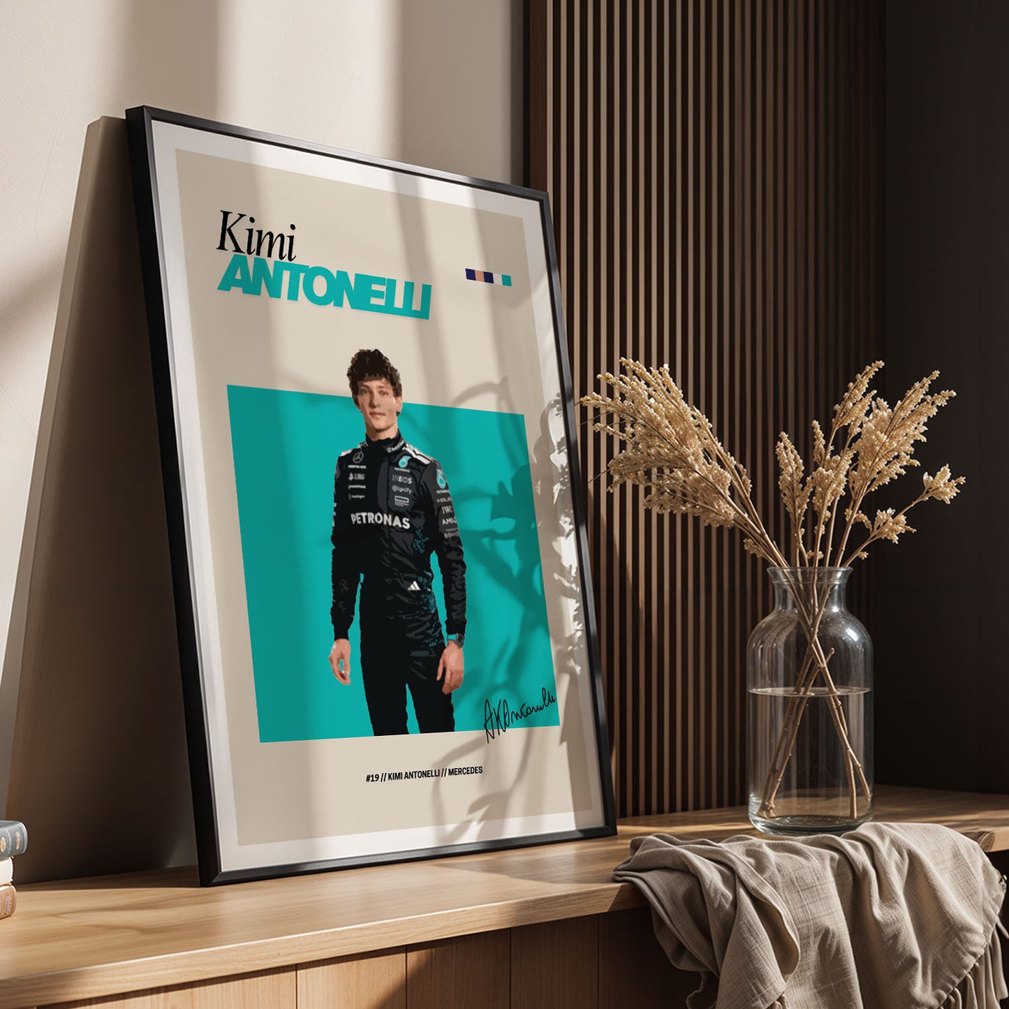 Flex Designs Poster Kimi Antonelli FlexM 5 x 7" Home Goods - Sports  Poster