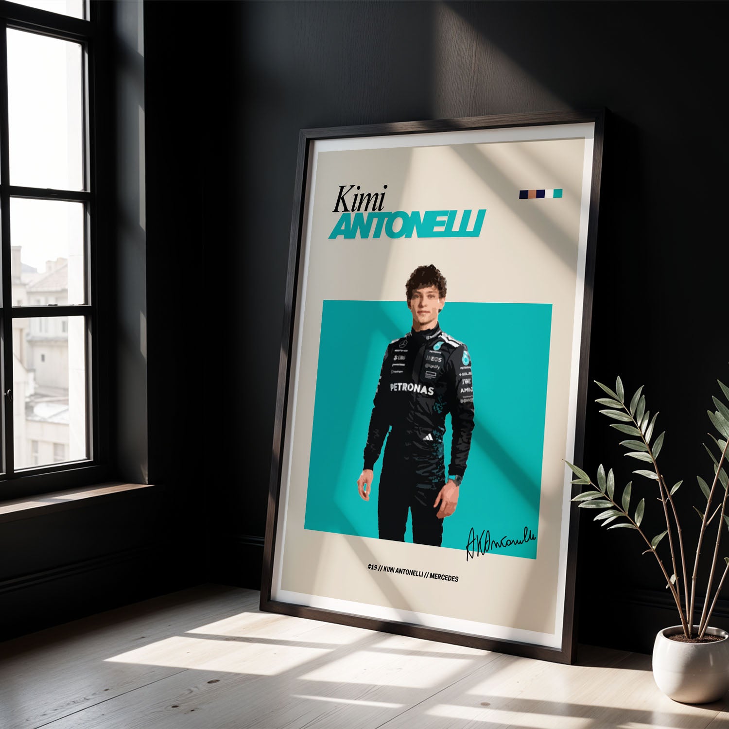 Flex Designs Poster Kimi Antonelli FlexM 8 x 10" Home Goods - Sports  Poster