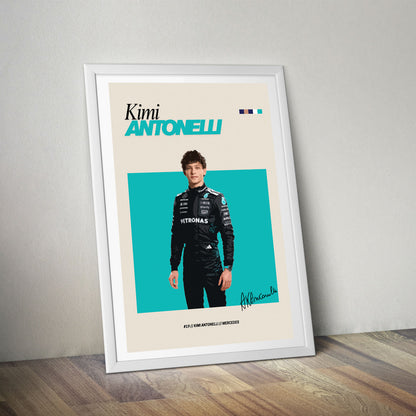 Flex Designs Poster Kimi Antonelli FlexM 8 x 10" Home Goods - Sports  Poster