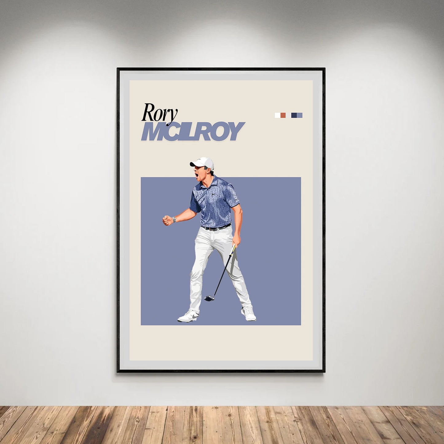Flex Designs Poster Rory McIlroy FlexM 8 x 10" Home Goods - Sports  Poster