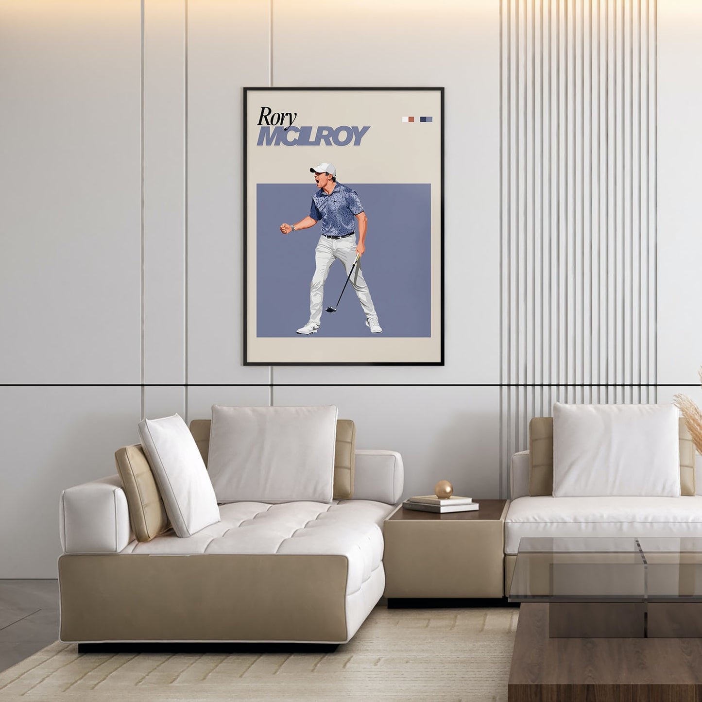 Flex Designs Poster Rory McIlroy FlexM 5 x 7" Home Goods - Sports  Poster