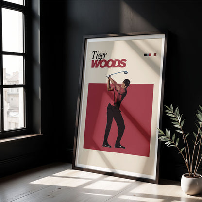 Flex Designs Poster Tiger Woods FlexM 8 x 10" Home Goods - Sports  Poster