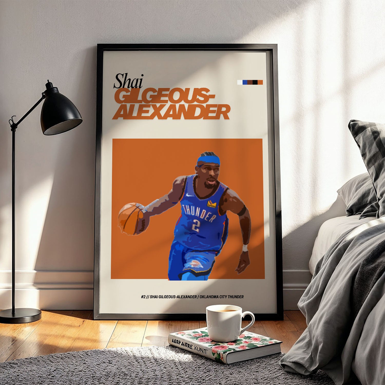 Flex Designs Poster Shai Gilgeous Alexander FlexM 5 x 7" Home Goods - Sports  Poster