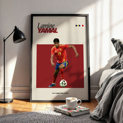 Flex Designs Poster Lamine Yamal FlexM 5 x 7" Home Goods - Sports  Poster