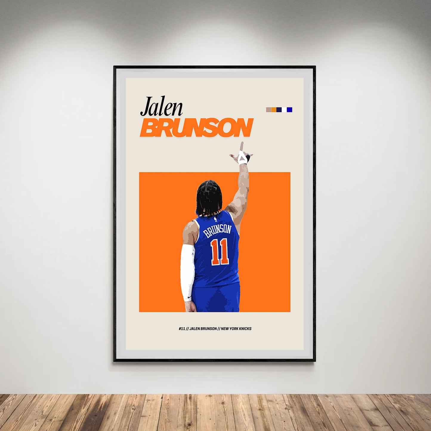 Flex Designs Poster Jalen Brunson FlexM 8 x 10" Home Goods - Sports  Poster