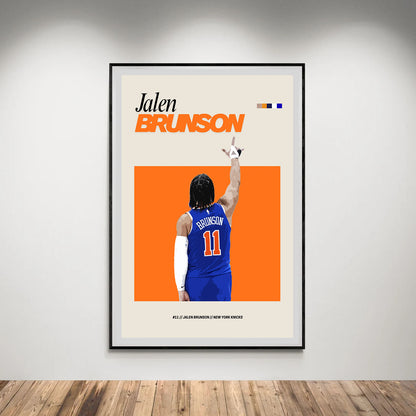 Flex Designs Poster Jalen Brunson FlexM 8 x 10" Home Goods - Sports  Poster