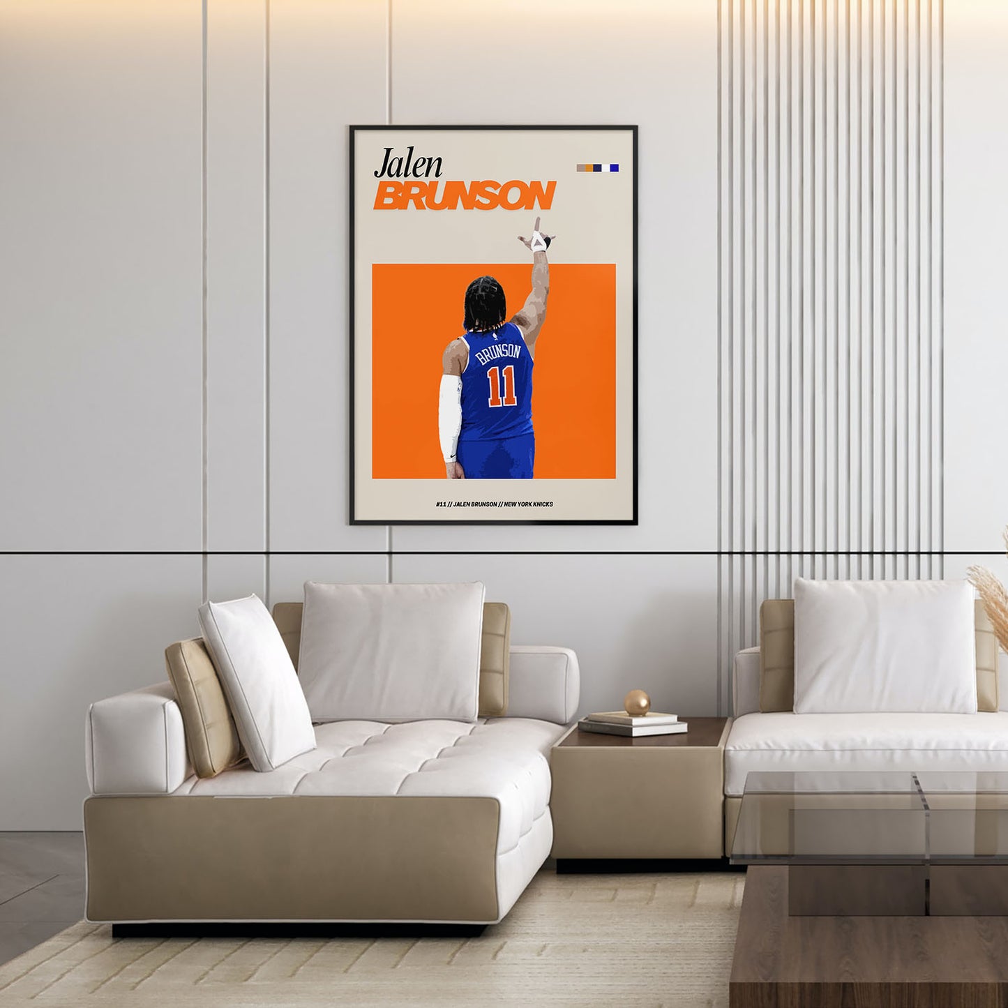 Flex Designs Poster Jalen Brunson FlexM 5 x 7" Home Goods - Sports  Poster