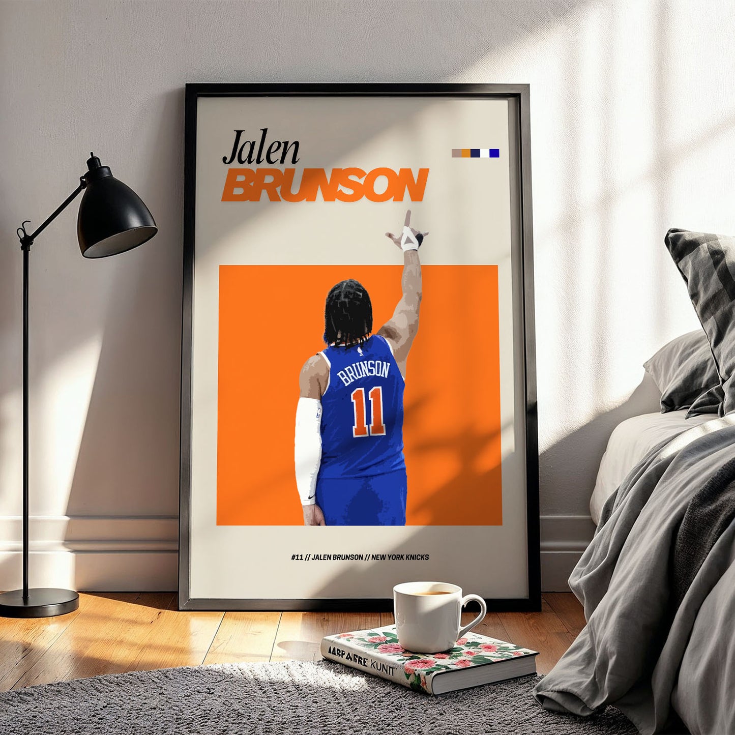 Flex Designs Poster Jalen Brunson FlexM 5 x 7" Home Goods - Sports  Poster