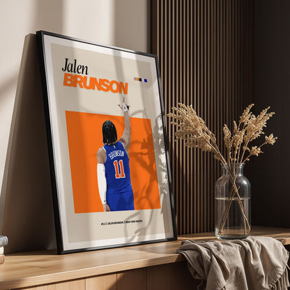 Flex Designs Poster Jalen Brunson FlexM 5 x 7" Home Goods - Sports  Poster