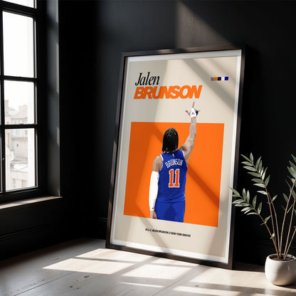 Flex Designs Poster Jalen Brunson FlexM 8 x 10" Home Goods - Sports  Poster