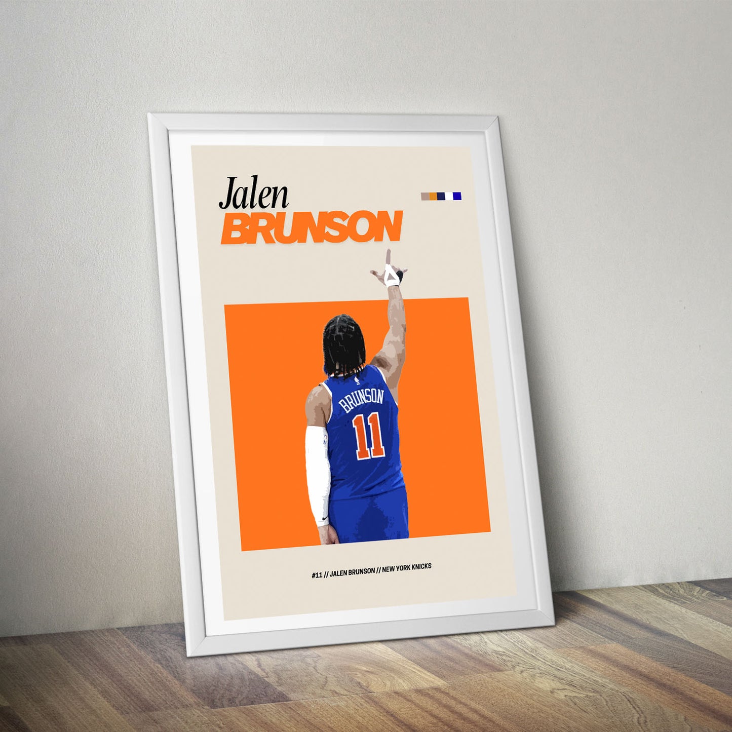 Flex Designs Poster Jalen Brunson FlexM 8 x 10" Home Goods - Sports  Poster