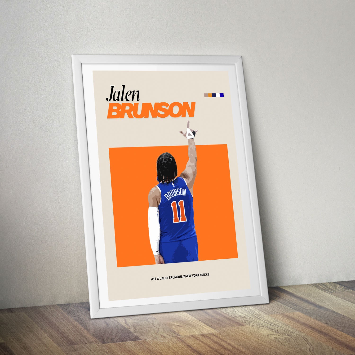 Flex Designs Poster Jalen Brunson FlexM 8 x 10" Home Goods - Sports  Poster