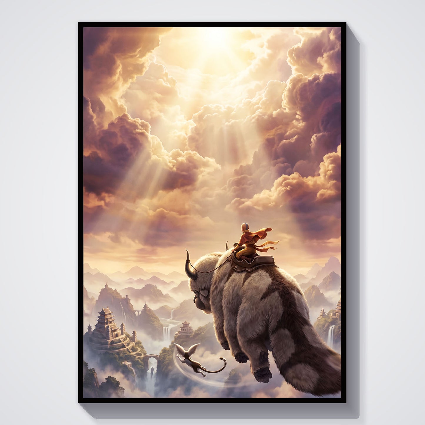 Flex Designs Poster Avatar the Last Airbender 5 x 7" Home Goods - TV Show 2005 TV Show Poster