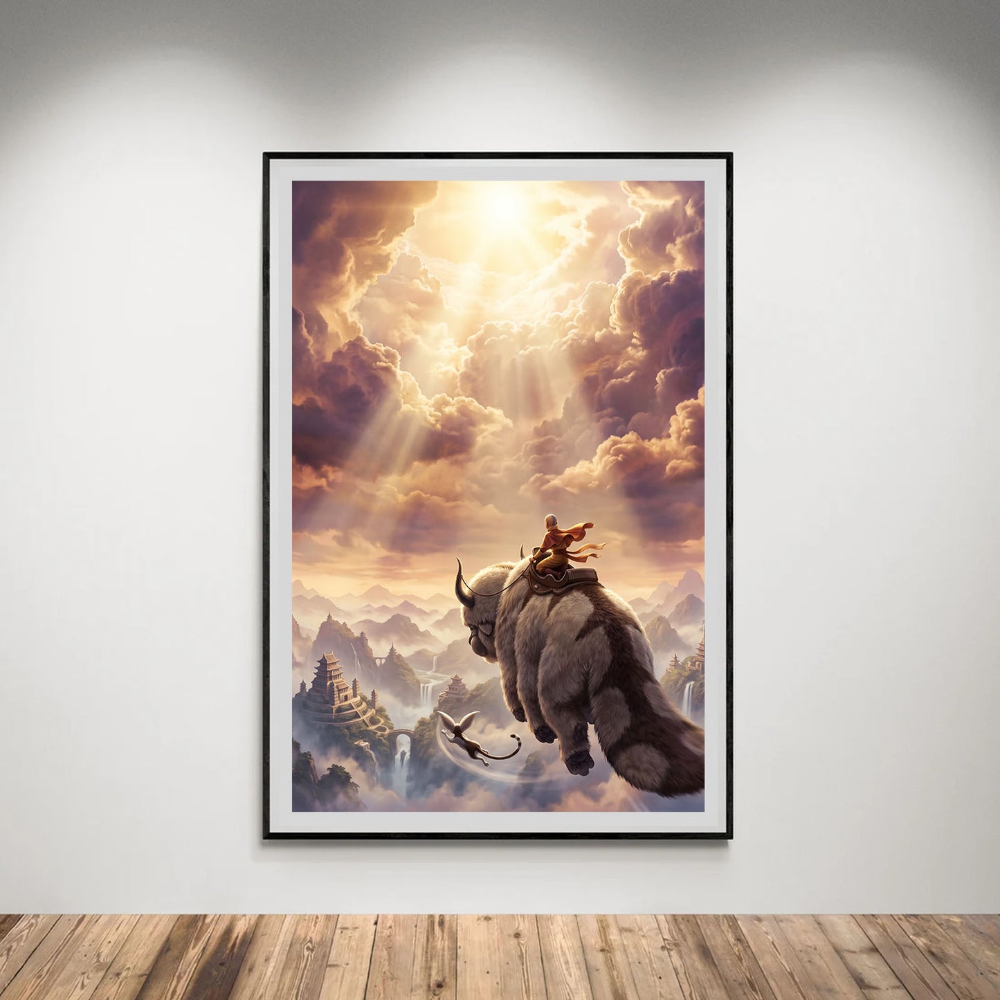 Flex Designs Poster Avatar the Last Airbender 8 x 10" Home Goods - TV Show 2005 TV Show Poster