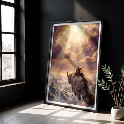 Flex Designs Poster Avatar the Last Airbender 8 x 10" Home Goods - TV Show 2005 TV Show Poster