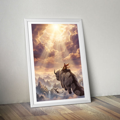 Flex Designs Poster Avatar the Last Airbender 8 x 10" Home Goods - TV Show 2005 TV Show Poster