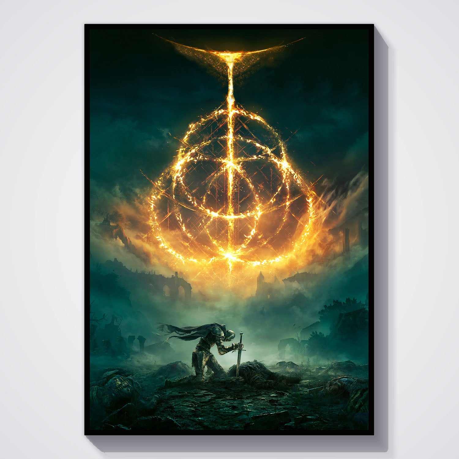 Flex Designs Poster Elden Ring 5 x 7" Home Goods - Game 2022 Poster