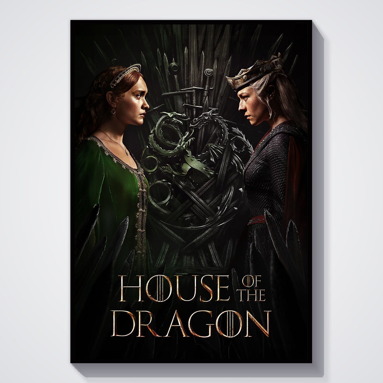 Flex Designs Poster House of the Dragon Alternate 5 x 7" Home Goods - TV Show 2022 TV Show Poster