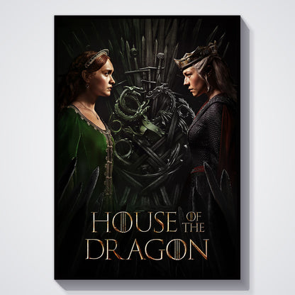 Flex Designs Poster House of the Dragon Alternate 5 x 7" Home Goods - TV Show 2022 TV Show Poster