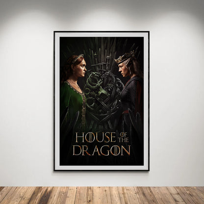 Flex Designs Poster House of the Dragon Alternate 8 x 10" Home Goods - TV Show 2022 TV Show Poster