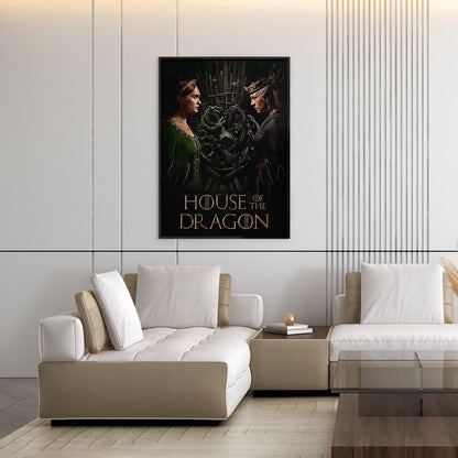 Flex Designs Poster House of the Dragon Alternate 5 x 7" Home Goods - TV Show 2022 TV Show Poster