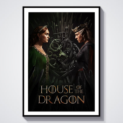 Flex Designs Poster House of the Dragon Alternate 8 x 10" Home Goods - TV Show 2022 TV Show Poster