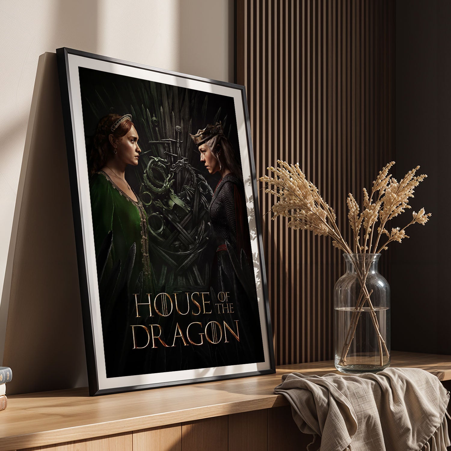 Flex Designs Poster House of the Dragon Alternate 5 x 7" Home Goods - TV Show 2022 TV Show Poster