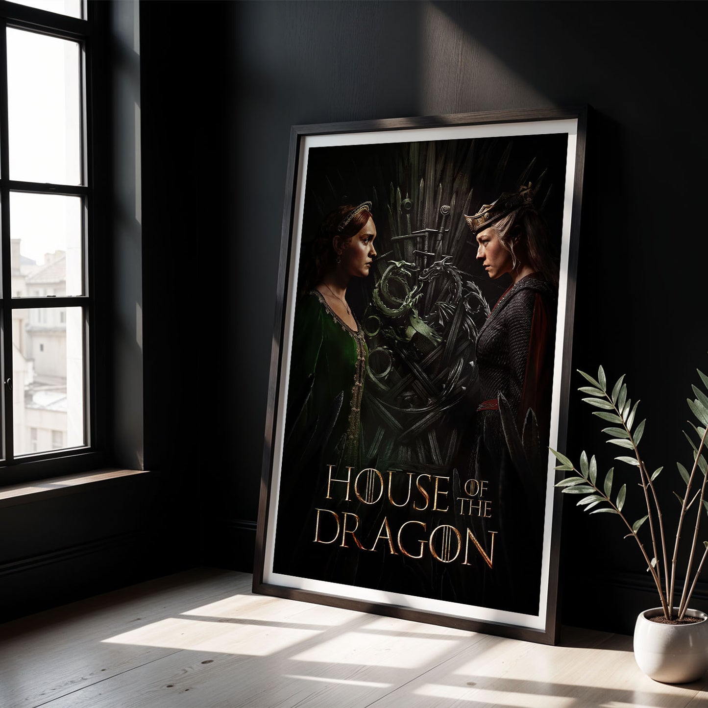 Flex Designs Poster House of the Dragon Alternate 8 x 10" Home Goods - TV Show 2022 TV Show Poster