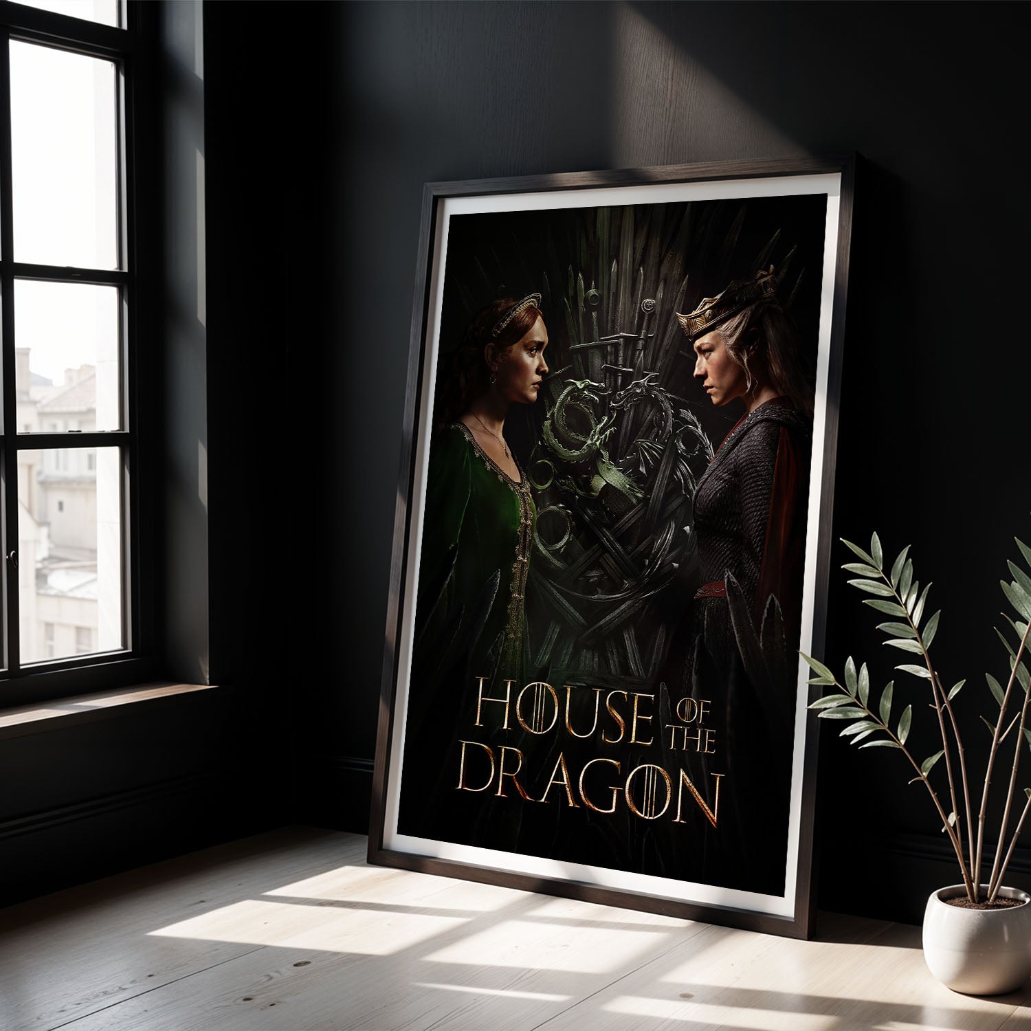 Flex Designs Poster House of the Dragon Alternate 8 x 10" Home Goods - TV Show 2022 TV Show Poster
