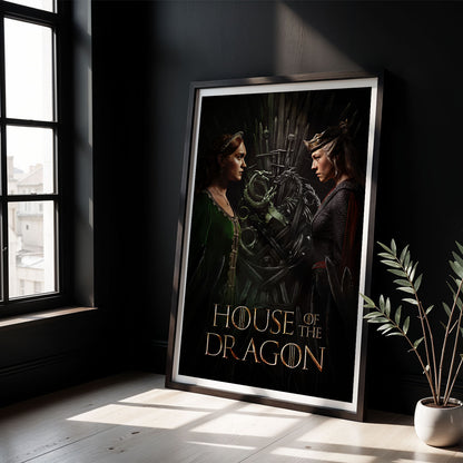 Flex Designs Poster House of the Dragon Alternate 8 x 10" Home Goods - TV Show 2022 TV Show Poster
