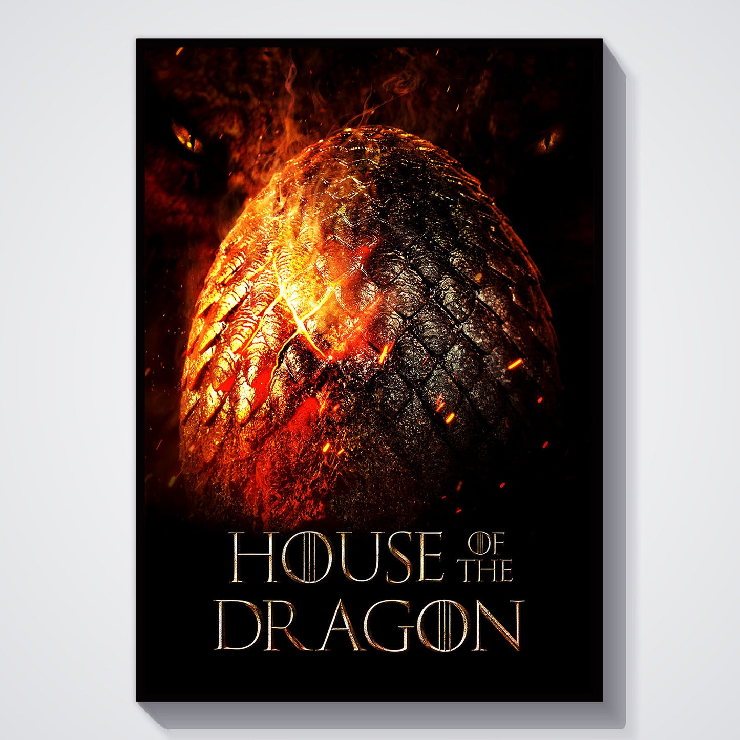 Flex Designs Poster House of the Dragon Cover 5 x 7" Home Goods - TV Show 2022 TV Show Poster