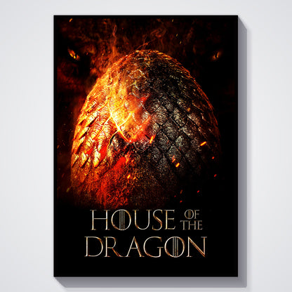 Flex Designs Poster House of the Dragon Cover 5 x 7" Home Goods - TV Show 2022 TV Show Poster