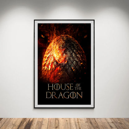 Flex Designs Poster House of the Dragon Cover 8 x 10" Home Goods - TV Show 2022 TV Show Poster