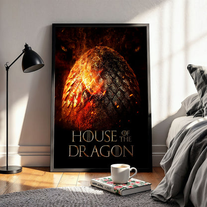 Flex Designs Poster House of the Dragon Cover 5 x 7" Home Goods - TV Show 2022 TV Show Poster